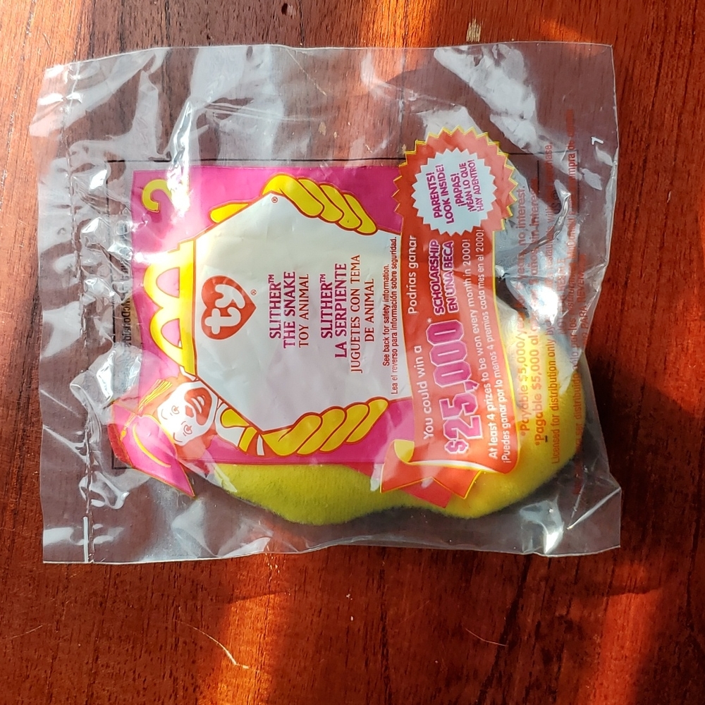 Slither The Snake 2000 Beanie Baby
